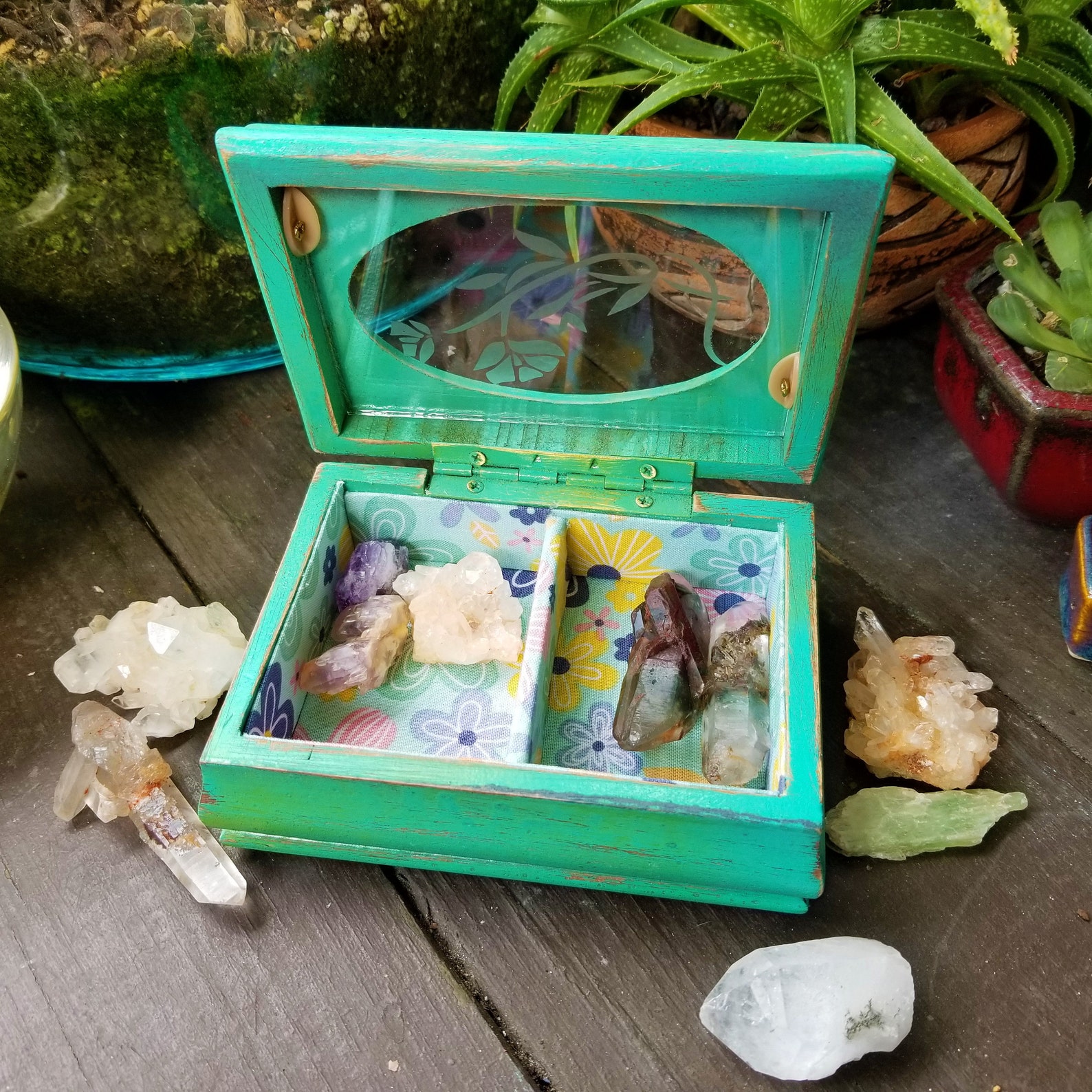 Vintage Jewelry Box Jewelry Box Rustic Jewelry Box Etsy