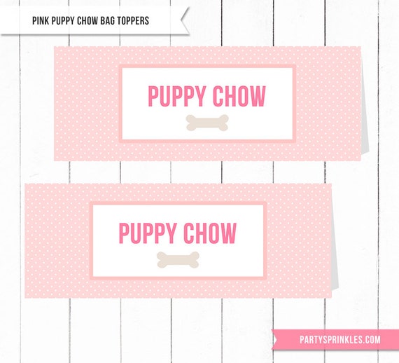 Purple Pet Chow Goodie Deal with Bag Toppers - Do it yourself Printable - Fast Down load image about Printable Bag Toppers known as Red Dog Chow Goodie Address Bag Toppers - Do it yourself Printable - Immediate Obtain