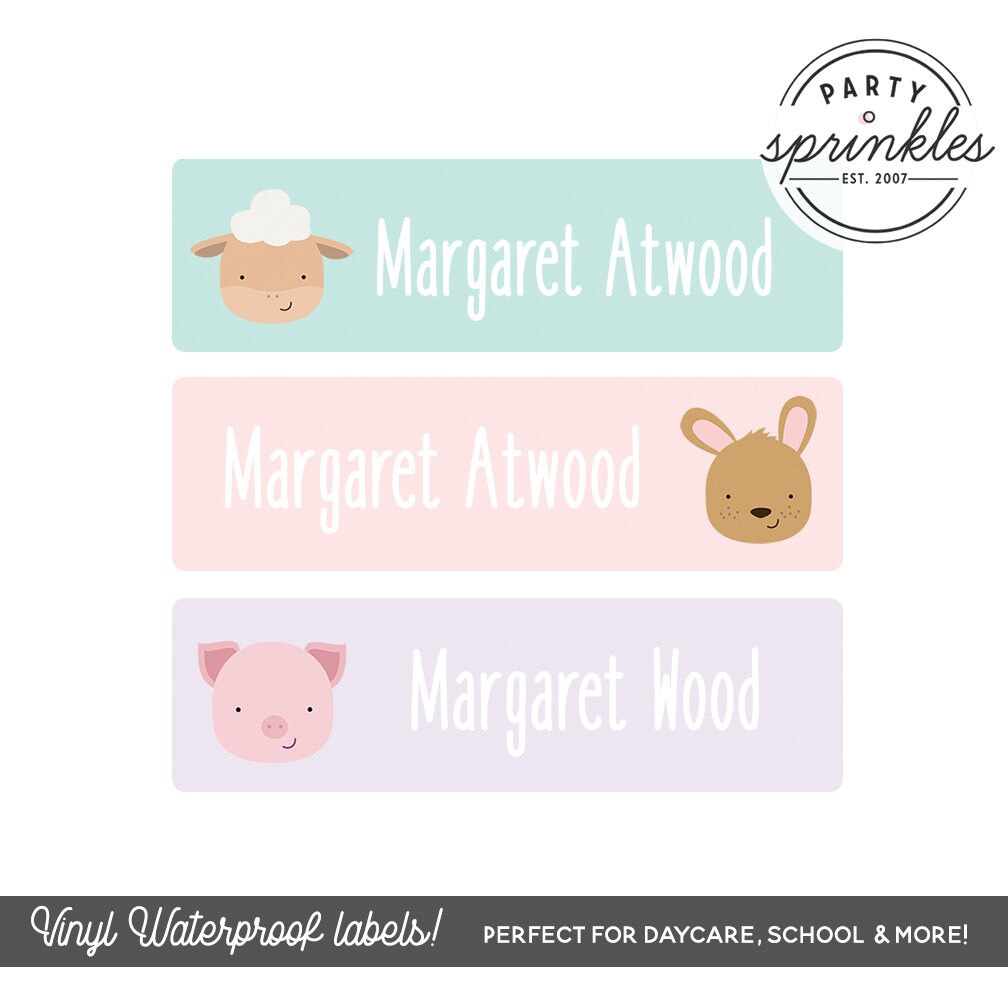 Daycare Labels for Baby Bottles Personalized Name Labels Etsy