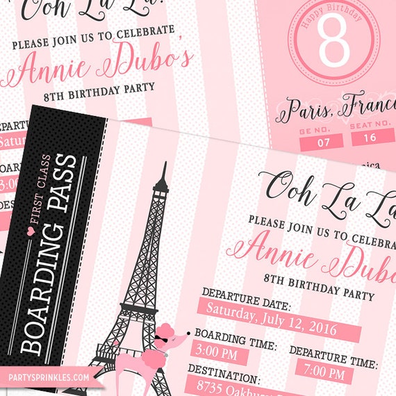 Birthday Party Invitation In French, Paris Birthday Invitation French Birthday By Sweetbeedesignshoppe 12 00 Birthday Party Invitation Templates Party Invite Template Paris Birthday Parties : Check spelling or type a new query.