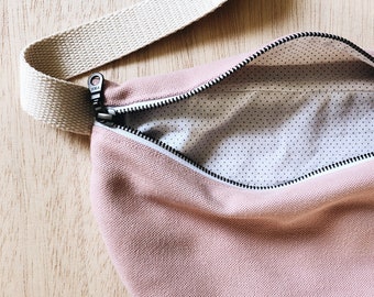 Pink waist bag