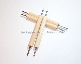 Paper Bead Making Tool, Slotted, Double Ended *You Receive ONE Tool*