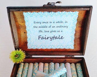 Disney Scroll Box, Disney Movie Quotes in a Wood Box, Gift for Disney Fan, Disney  Lover, Disney Gifts for Her, Fairytale Gift, Quote Box 