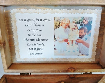 Anniversary Scroll Box - Romantic Love Quotes in a Cedar Chest - Parents Anniversary Gift - 40th Anniversary - 50th Anniversary Gift