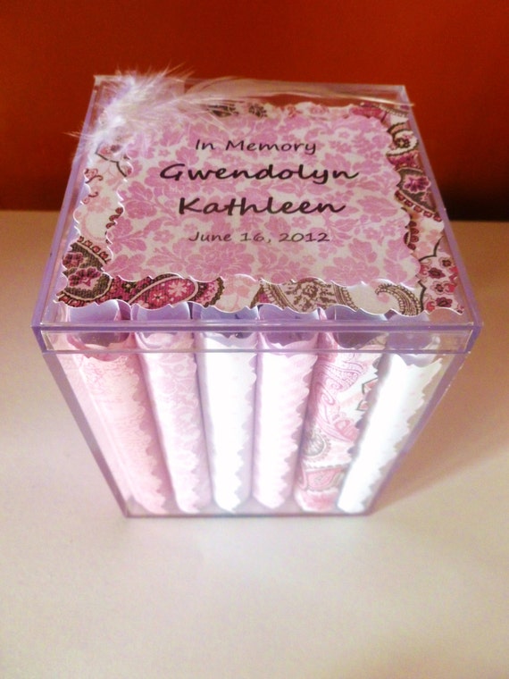 Stillborn Gift Sympathy Gift Baby Loss Scroll Box Etsy