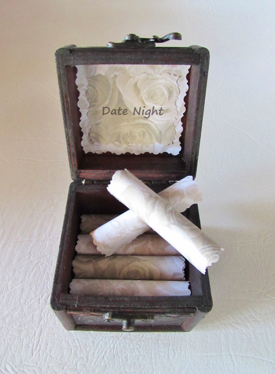 Date Night Box creative dates in a wood box Creative