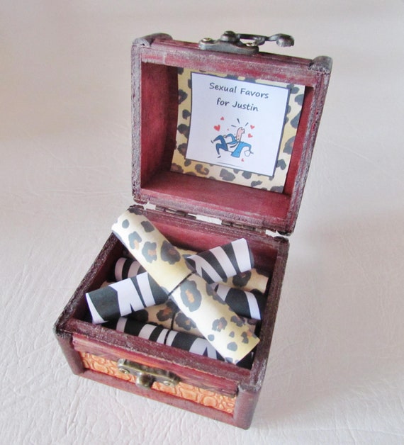 Kinky Valentine Gift for Him Sex Coupon Box X-rated Sex ...