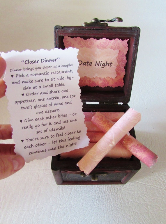 Wife Gift Wife Birthday Gift Gift for HER Date Night Scroll