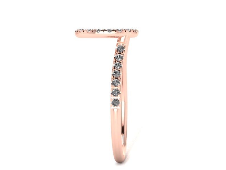 Solitaire Ring Enhancer Halo Ring Guard With Pave Diamonds in Etsy