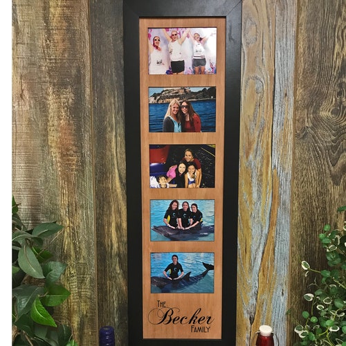 Personalized Frame Collage Customized Family Frame Family Etsy