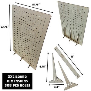 XXL Pegboard Display, Craft Fair Display, Farmers Market Display, Art Festival Display, Jewelry Display, Sock Display, Sticker Display