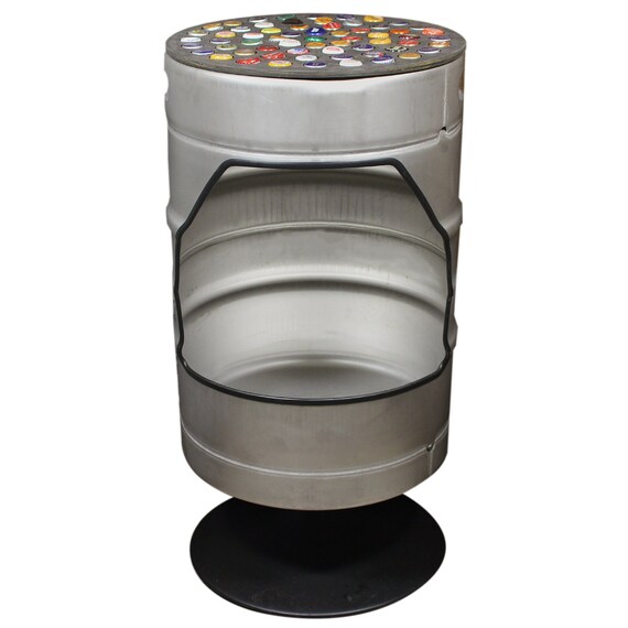 Beer Keg Stool Bar Made From Custom Barware Image 0