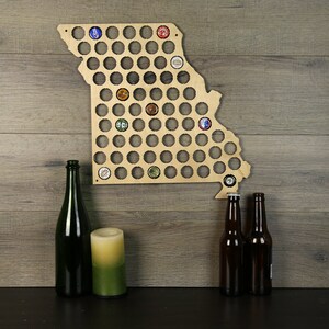 Missouri Beer Cap Map, Beer Cap Holder, Beer Cap State Map, Cap Map, Beer Cap Maps, Beer Cap Holders, Craft Beer State Map, Beer Lovers