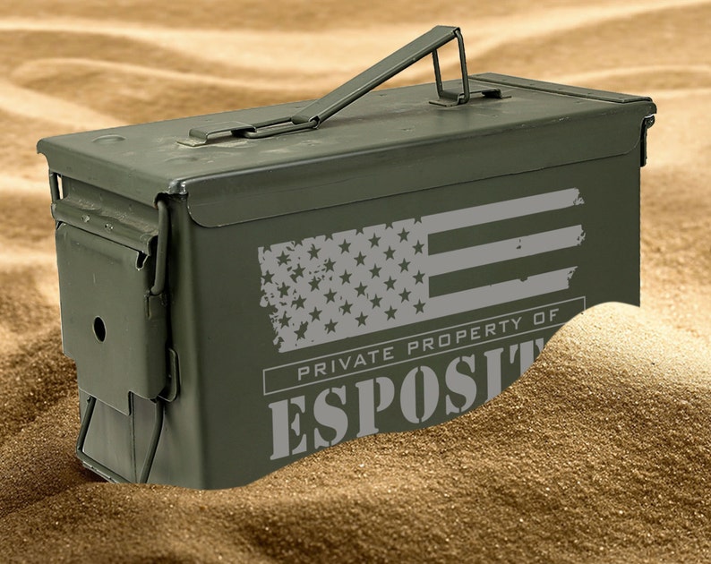 Personalized Ammo Can Airtight Waterproof Groomsman Gift Etsy