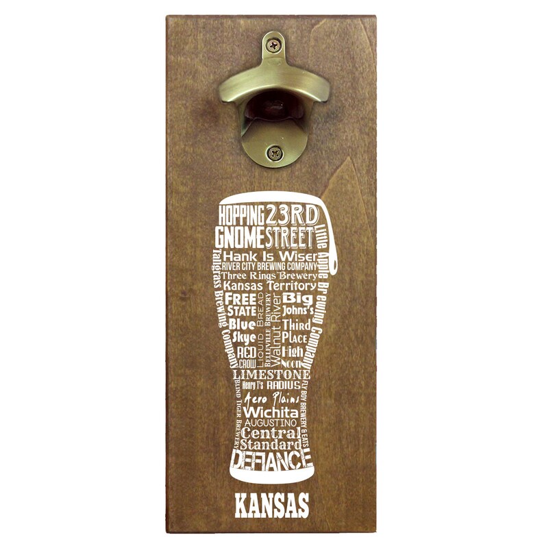 Torched Products Wall Mounted Bottle Opener - Thumbnail 2