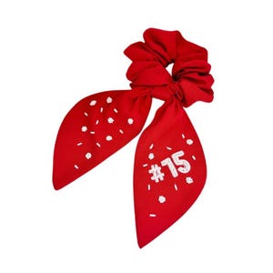 Kansas City #15 Quarterback Beaded Scrunchie