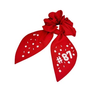 Kansas City #87 Tight End Beaded Scrunchie
