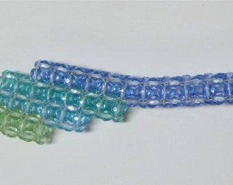 Cubic Right Angle Weave- the Easy Way with Bonus Bracelet pattern