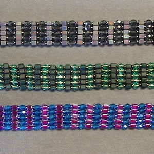 Instructions to create Cubes Plus Bracelet - Beading Instructions