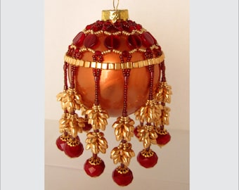 Beautiful Bunches Beaded Ornament Cover Instructions