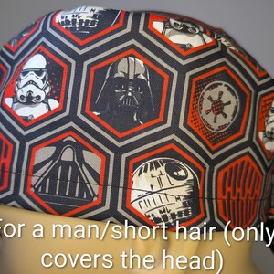 Skull Cap , Tie Back , Scrub Cap , Scrub hat ,