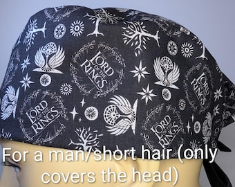 Skull Cap ,  Tie Back , Scrub Cap , movie