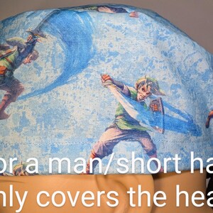 Skull Cap , Tie Back , Scrub Cap , game