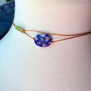 Dainty Floral Choker: Minimalist Boho Necklace