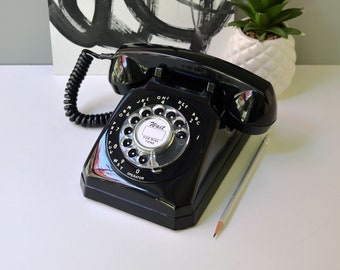 Vintage rotary phone by Stromberg Carlson, restored and working