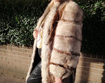 Authentic mink coat | Etsy Manteau de vison auburn fourrure vintage pleine longueur 50s