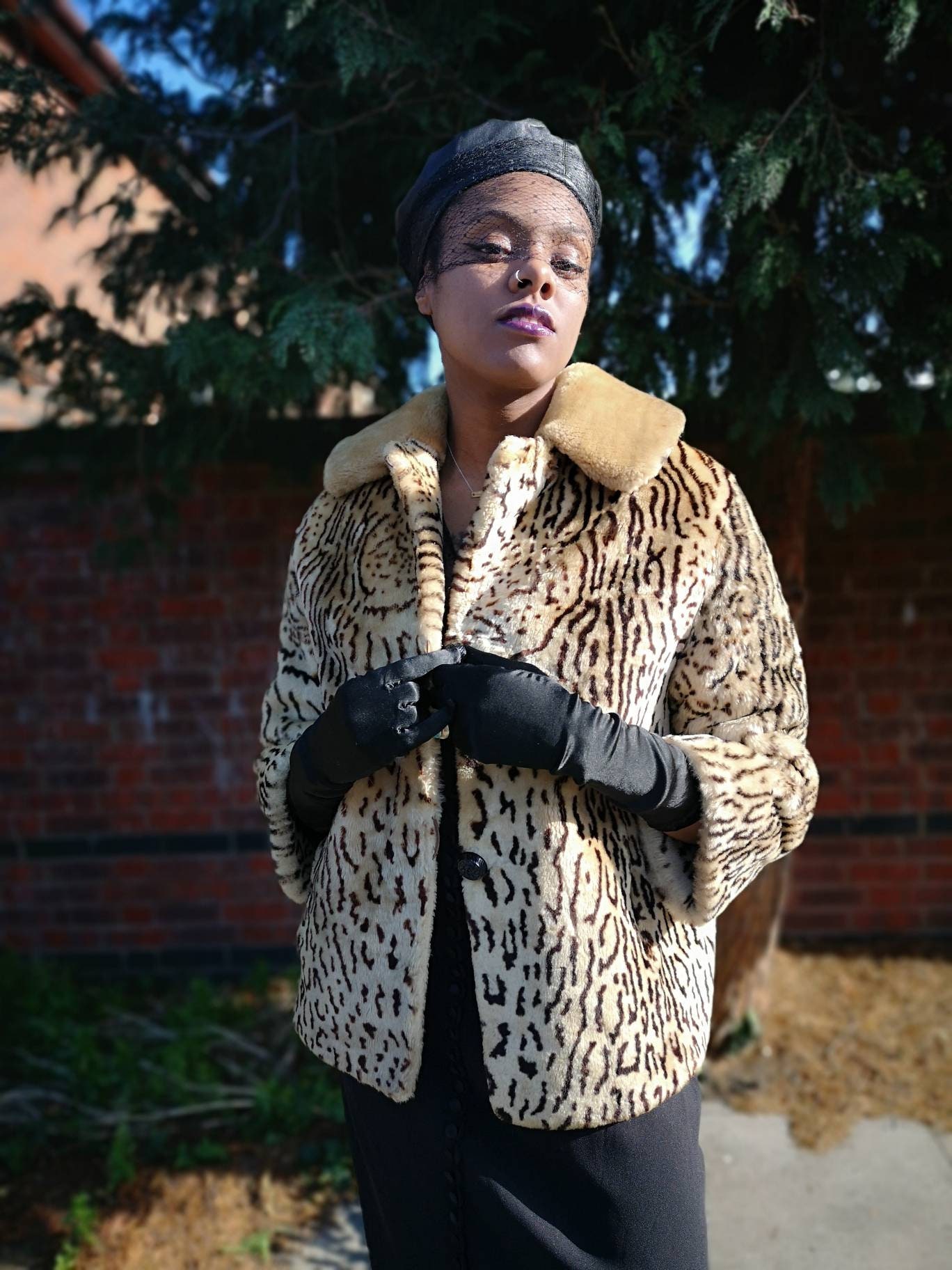 1960s Leopard Coat - Etsy UK