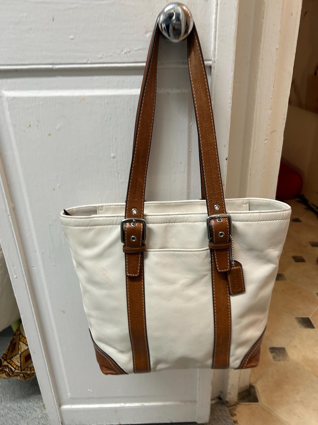 正規品 COACH コーチ ハンプトン レザー バッグ y2k Y2K コーチ 