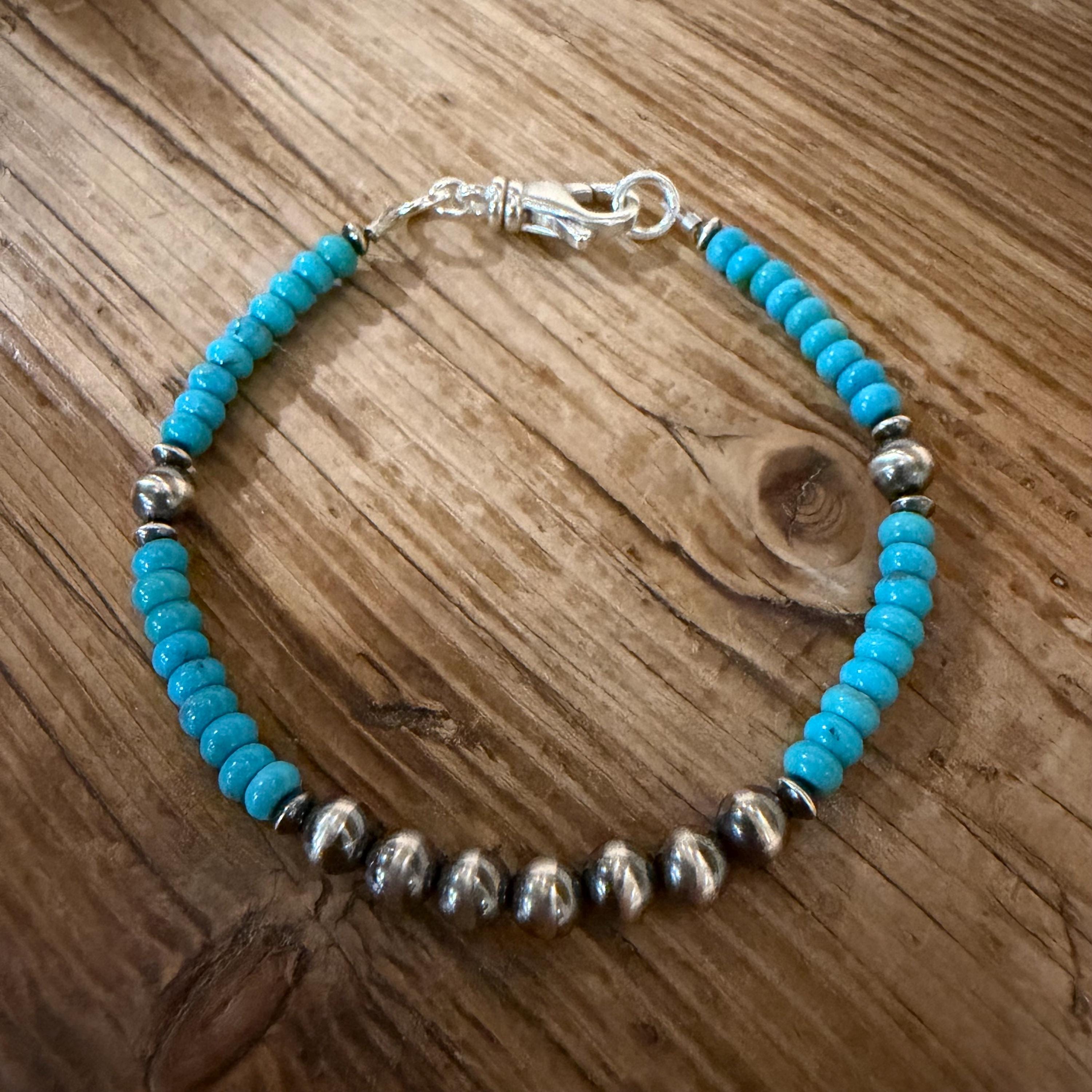 Sterling silver navajo pearl bracelet - Etsy 日本