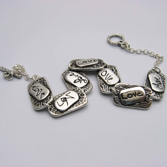 Silver Handwriting Bracelet Silver Personalized Bracelet Personalized Handwriting Bracelet Sterling Silver Bracelet Handmade Bracelet Etsy Canada