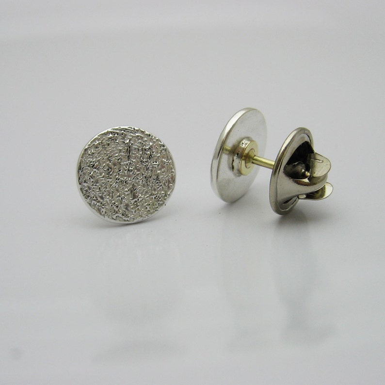 Fingerprint Tie Pin Fingerprint Tie Tack Silver Fingerprint Etsy