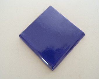 4-DSBN 4x4 Various Bullnose Talavera Hand Made Mexican Clay (Double Surface Bullnose) Tile (4) (Shipping included) (Please Read Description)