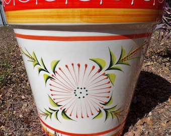 ON SALE: TFPL-Talavera Planter Large Deco Ceramic Flower Pot/Planter, Hand Made/Painted, 16.5&quot;x15.5&quot; (Shipping Included) (Read Description)
