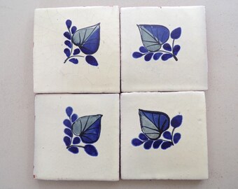 Talavera Mexican Ceramic Tile Sample – 4x4 Inch Handmade Mosaic, Wall Or Floor Use