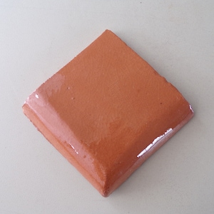 4-DBNC 4x4 Various Double Bullnose Cap Talavera Hand Made Mexican Clay (Mud Cap) Tile (4) (Shipping Included) (Please Read Description)