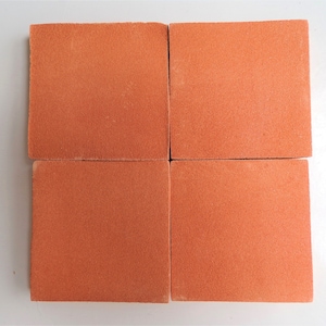 60-Unfinished/Raw 2x2 Bisque Tile Talavera Terracotta For Projects (Shipping Included) (Please Read Description) (60)