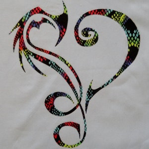 Wicked Heart 2 Quilt Applique Pattern Design (easy)