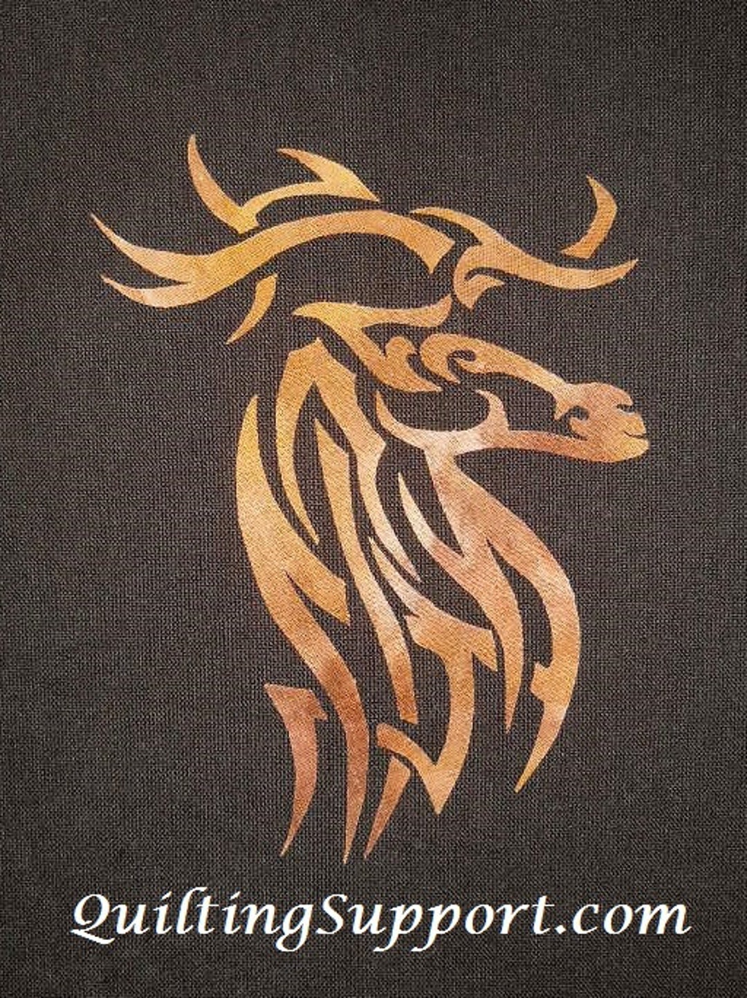 Celtic Elk Quilt Applique Pattern Design - Etsy