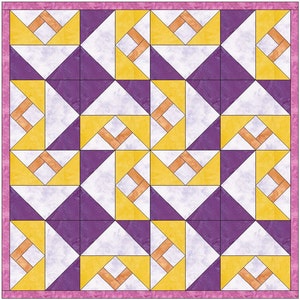Angel Quilt Paper Piece Foundation Quilting Block Pattern