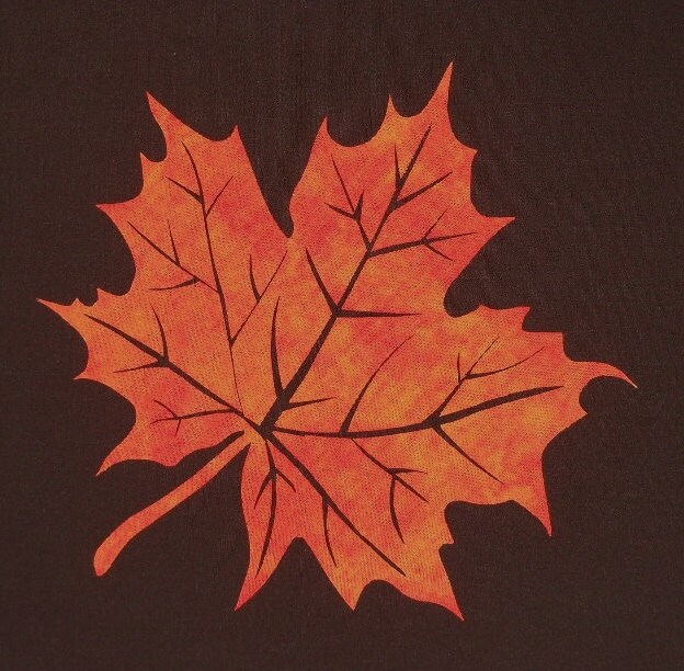 Large Maple Leaf Quilt Applique Pattern Design - Etsy large-maple-leaf-quilt-applique-pattern-design-etsy