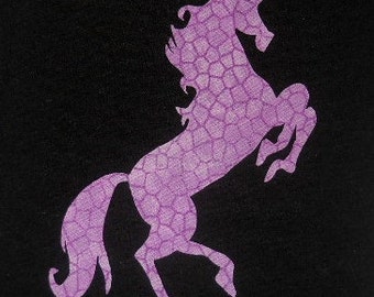 Diseño de patrón de aplique de edredón de unicornio fácil de hacer en formato PDF