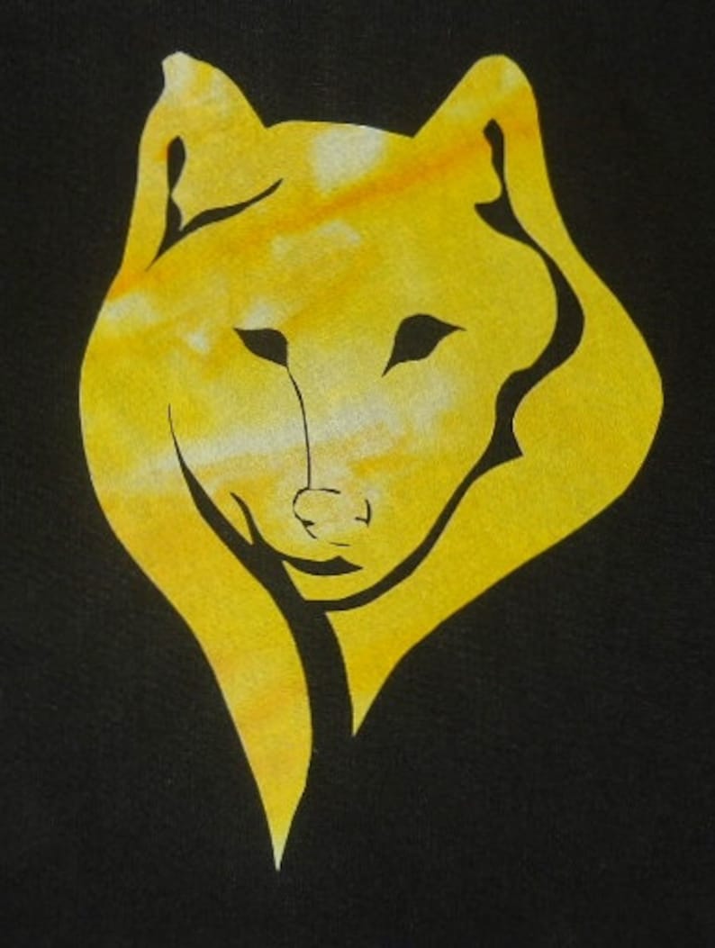 Wolf Head Quilting Applique Pattern Design Etsy