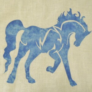 Easy Horse Quilt Applique Pattern Design image 2