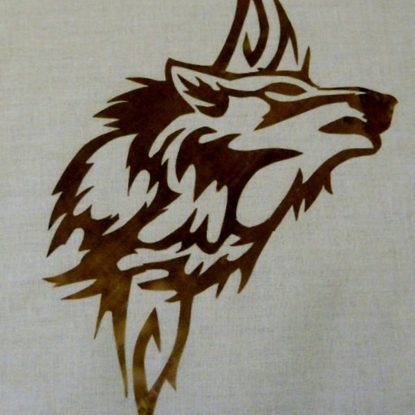 Wolf Print Pattern Quilt