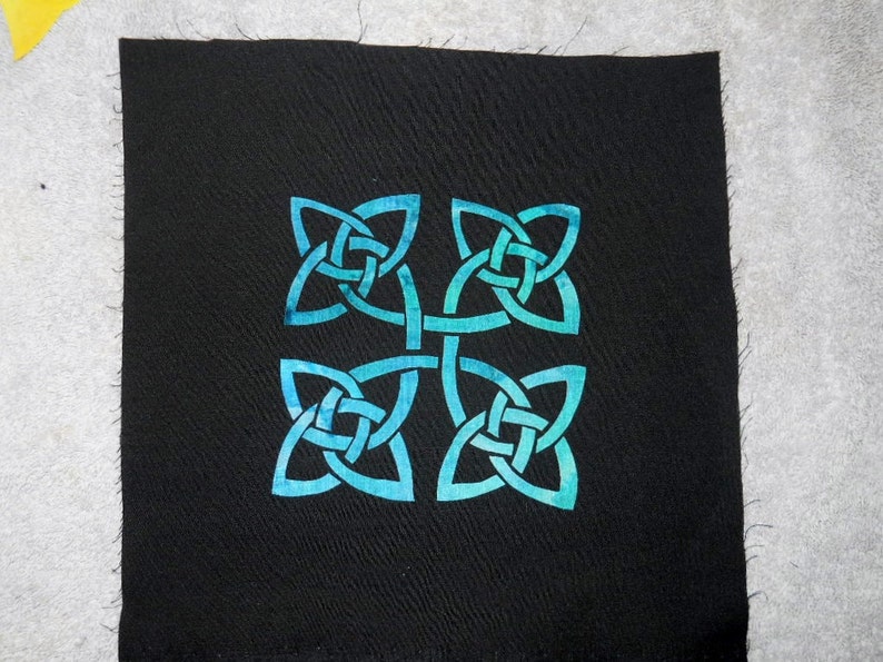 Celtic Knot Block 6 Quilt Applique Pattern Design | Etsy