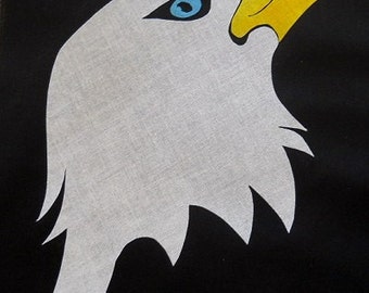 Eagle Head 2 Quilt Applique Pattern Design
